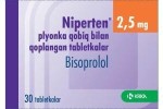 Нипертен, таблетки покрытые пленочной оболочкой 2.5 мг 30 шт